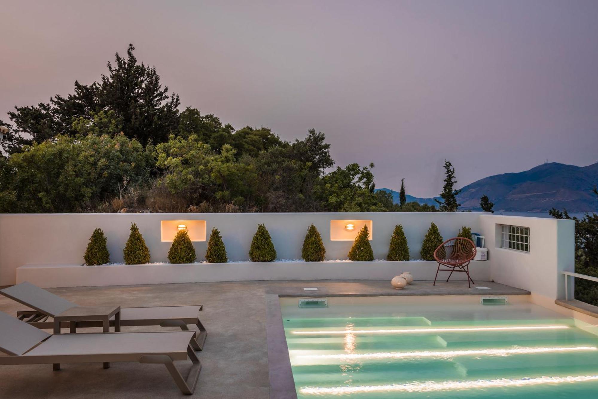 Villa Mirto - Iris Sunset Villas Lépedha Exteriér fotografie