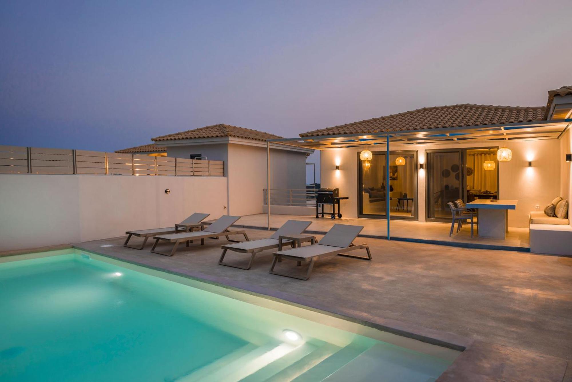 Villa Mirto - Iris Sunset Villas Lépedha Exteriér fotografie