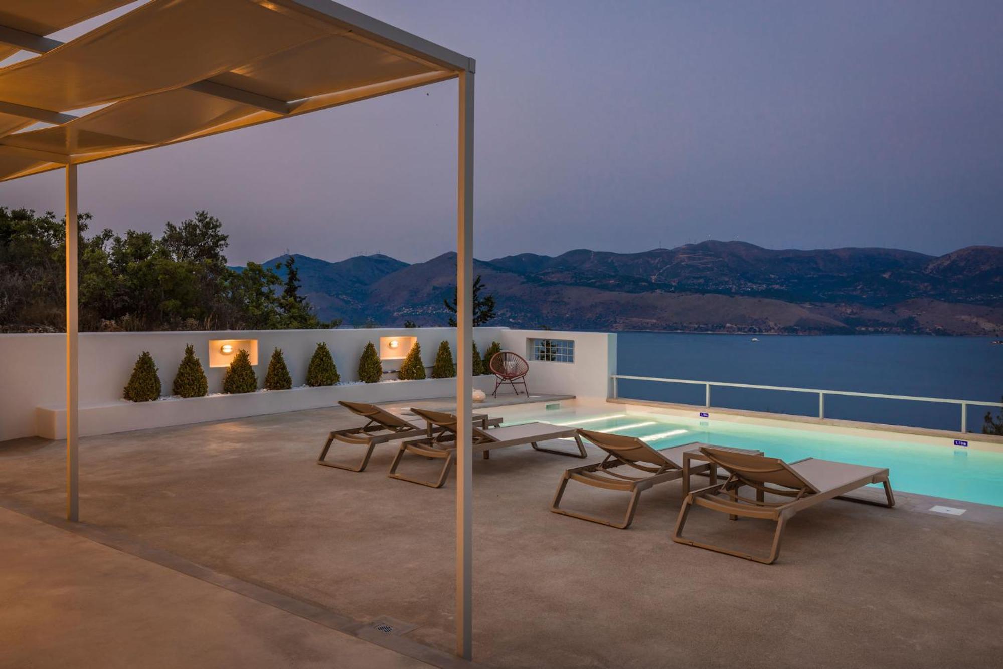 Villa Mirto - Iris Sunset Villas Lépedha Exteriér fotografie