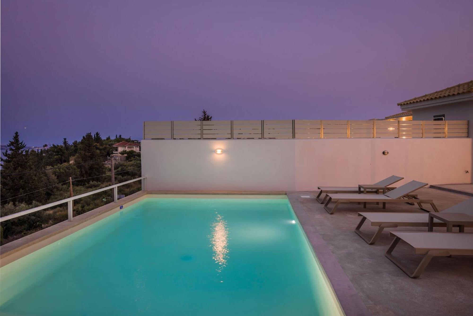 Villa Mirto - Iris Sunset Villas Lépedha Exteriér fotografie