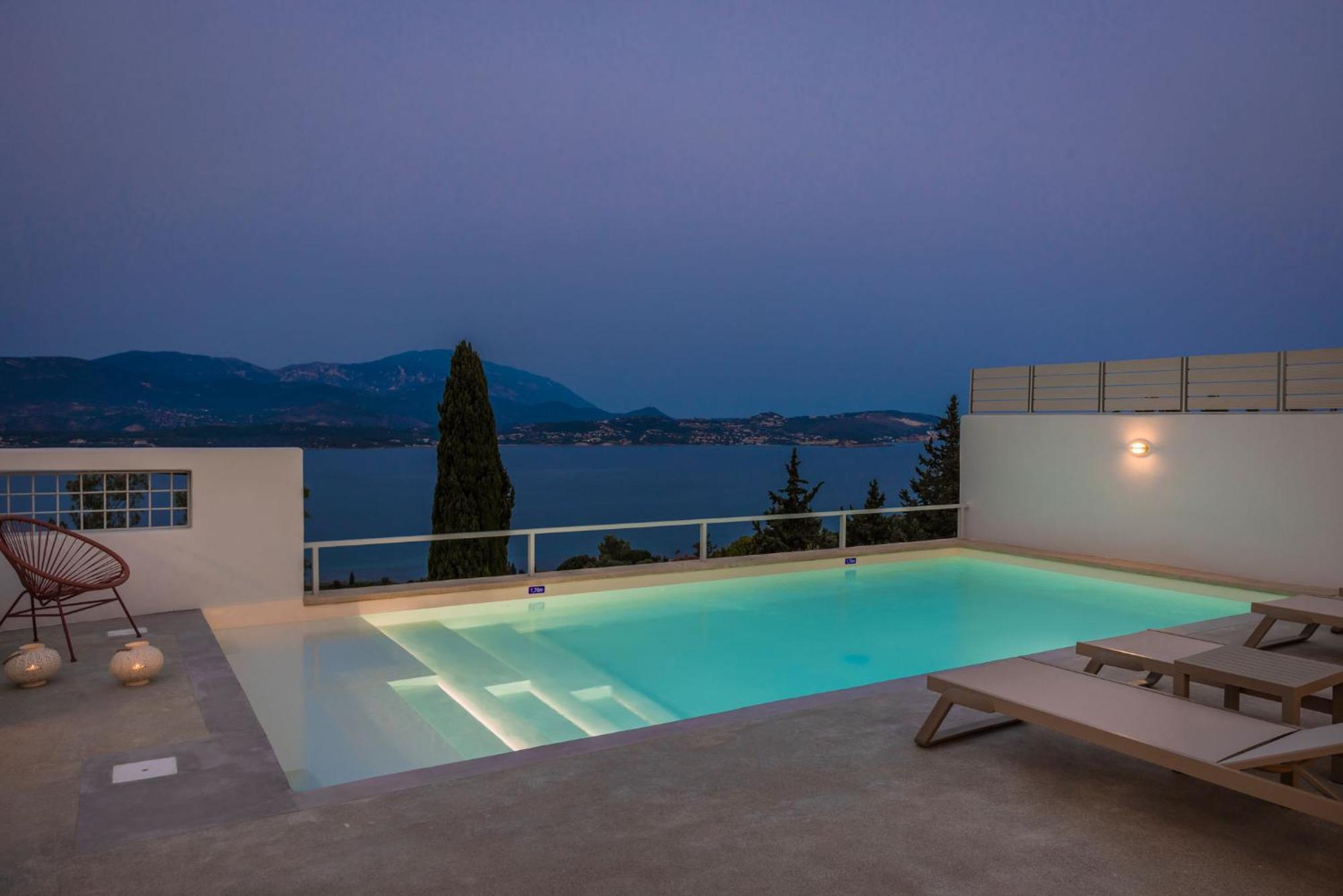Villa Mirto - Iris Sunset Villas Lépedha Exteriér fotografie
